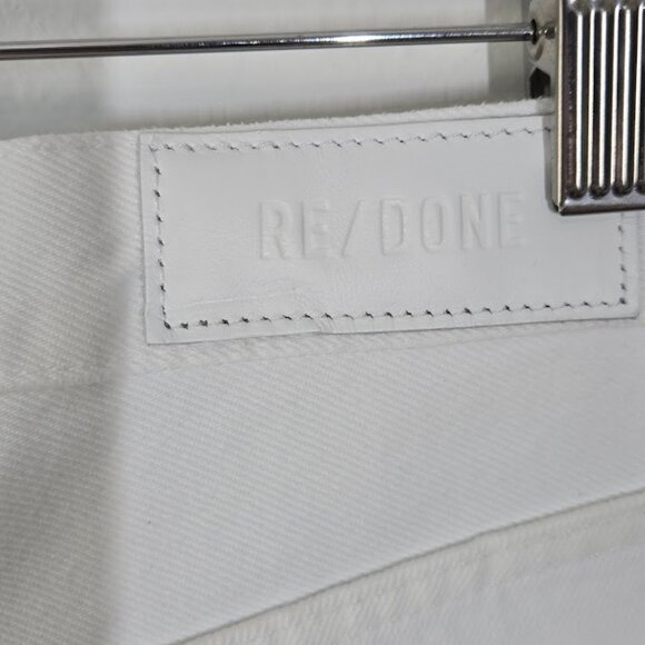 RE/DONE high rise loose long denim Sz 29 NEW - Picture 6 of 8